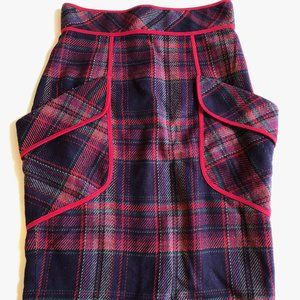 PLENTY by Tracy Reese Tartan/Plaid Skirt Sz 4